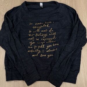 Pride and Prejudice Jan Austen Sweatshirt